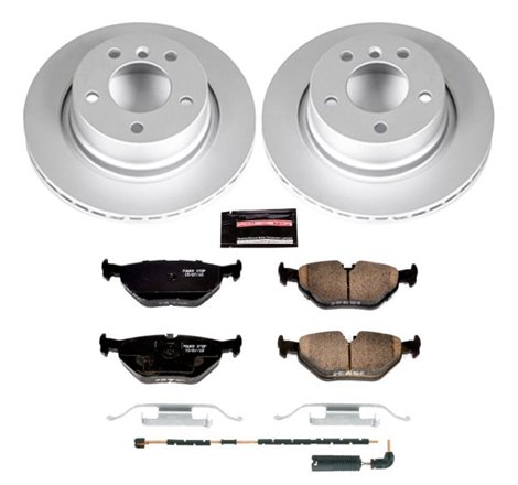 Power Stop 03-08 BMW Z4 Rear Z23 Evolution Sport Coated Brake Kit