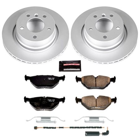 Power Stop 03-08 BMW Z4 Rear Z23 Evolution Sport Coated Brake Kit