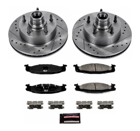 Power Stop 94-01 Ford E-150 Front Z23 Evolution Sport Brake Kit