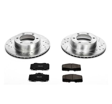 Power Stop 95-02 Toyota 4Runner Front Z23 Evolution Sport Brake Kit