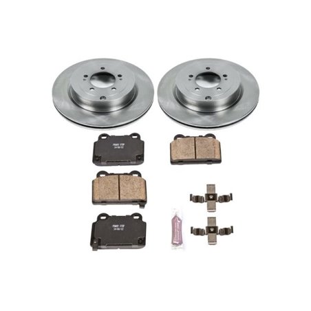 Power Stop 08-15 Mitsubishi Lancer Rear Autospecialty Brake Kit