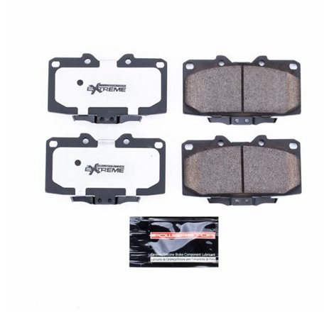 Power Stop 89-96 Nissan 300ZX Front Z26 Extreme Street Brake Pads w/Hardware