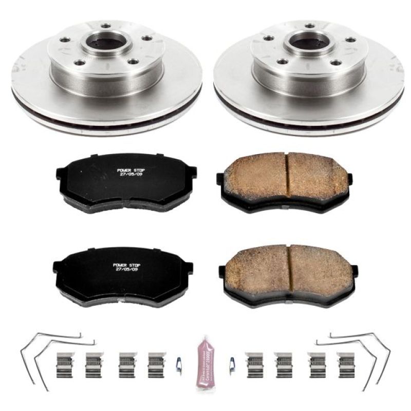 Power Stop 90-91 Mazda 929 Front Autospecialty Brake Kit