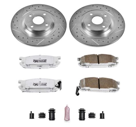 Power Stop 01-05 Mazda Miata Rear Z26 Street Warrior Brake Kit