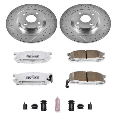 Power Stop 01-05 Mazda Miata Rear Z26 Street Warrior Brake Kit