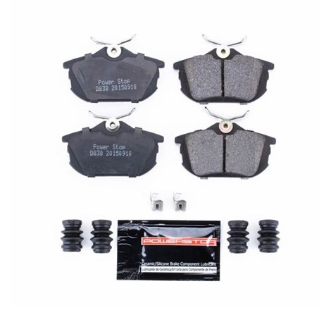 Power Stop 00-04 Volvo S40 Rear Z23 Evolution Sport Brake Pads w/Hardware