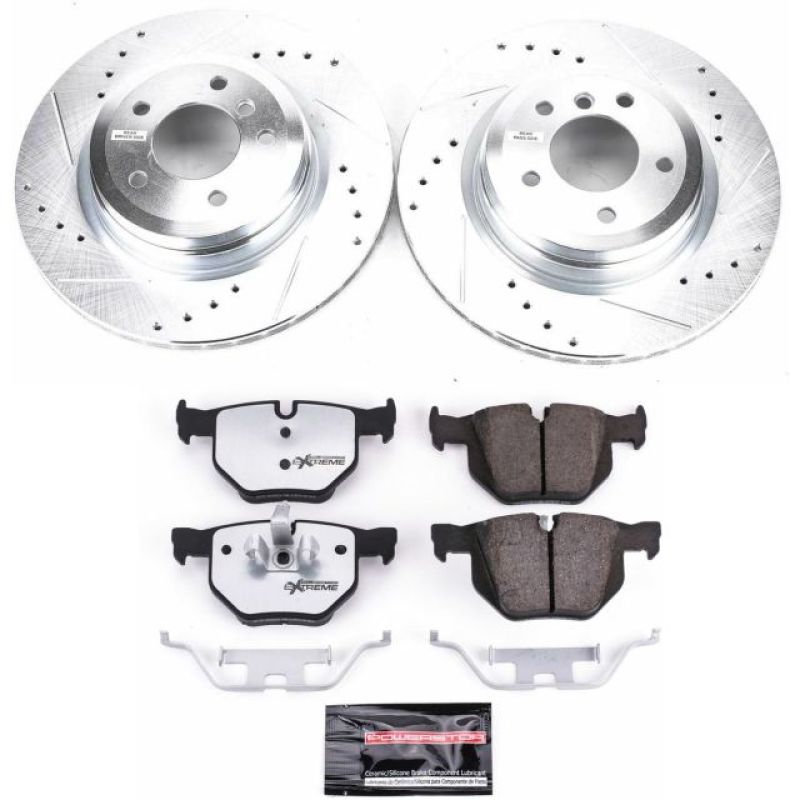 Power Stop 2006 BMW 330i Rear Z26 Street Warrior Brake Kit