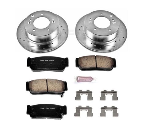 Power Stop 03-06 Kia Sorento Rear Z23 Evolution Sport Brake Kit