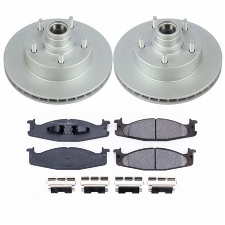 Power Stop 2003 Ford E-150 Front Z17 Evolution Geomet Coated Brake Kit