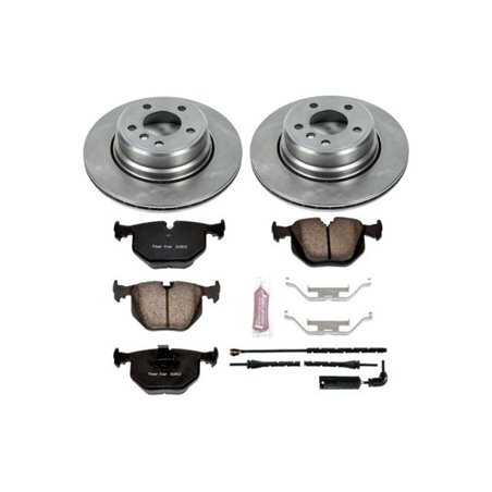 Power Stop 02-06 BMW X5 Rear Autospecialty Brake Kit