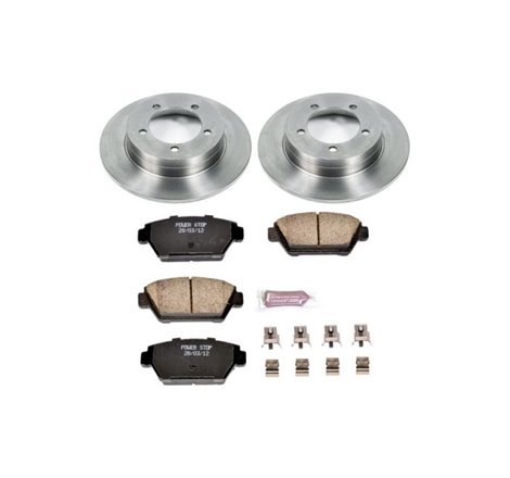 Power Stop 90-94 Eagle Talon Rear Autospecialty Brake Kit