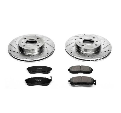 Power Stop 99-02 Infiniti G20 Front Z23 Evolution Sport Brake Kit