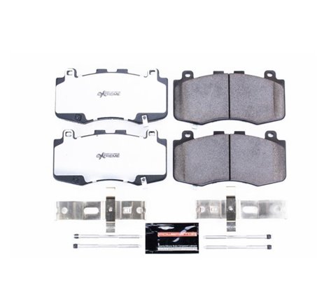 Power Stop 18-19 Jeep Grand Cherokee Front Z36 Truck & Tow Brake Pads w/Hardware