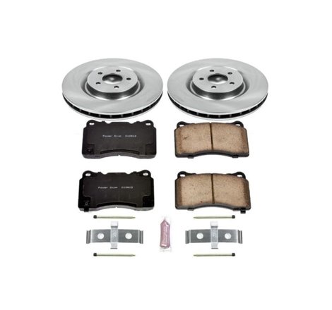 Power Stop 07-14 Ford Mustang Front Autospecialty Brake Kit