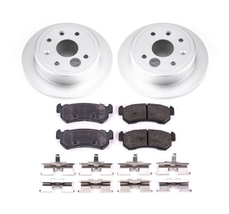 Power Stop 04-06 Suzuki Forenza Rear Z17 Evolution Geomet Coated Brake Kit