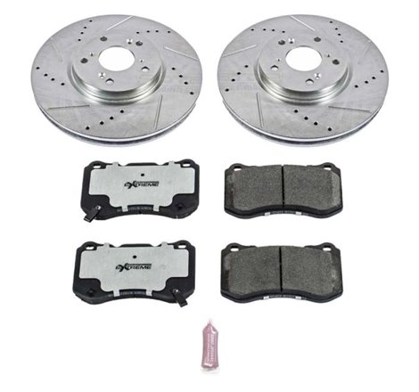 Power Stop 04-08 Acura TL Front Z26 Street Warrior Brake Kit