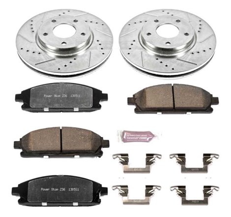 Power Stop 04-09 Nissan Quest Front Z36 Truck & Tow Brake Kit