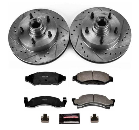 Power Stop 87-93 Ford E-150 Front Z23 Evolution Sport Brake Kit