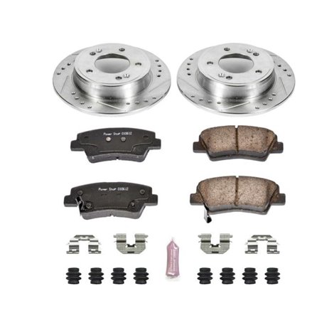 Power Stop 11-19 Hyundai Elantra Rear Z23 Evolution Sport Brake Kit