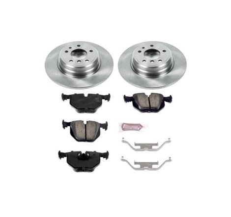 Power Stop 94-97 BMW 840Ci Rear Autospecialty Brake Kit