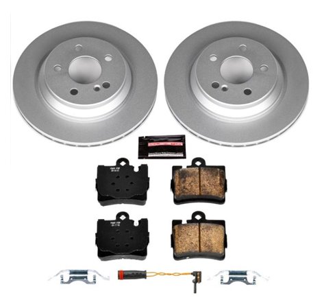 Power Stop 00-03 Mercedes-Benz CL500 Rear Z23 Evolution Sport Coated Brake Kit