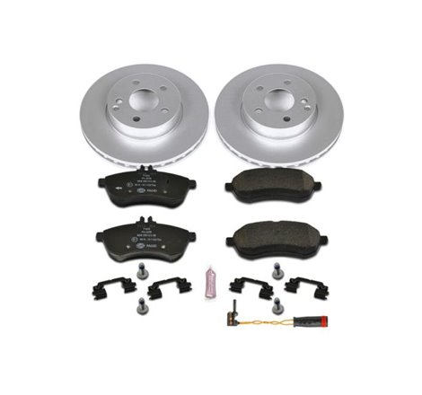 Power Stop 12-15 Mercedes-Benz C250 Front Euro-Stop Brake Kit