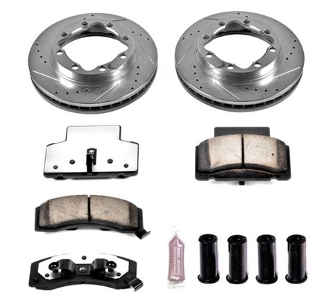 Power Stop 90-00 Chevrolet K3500 Front Z36 Truck & Tow Brake Kit