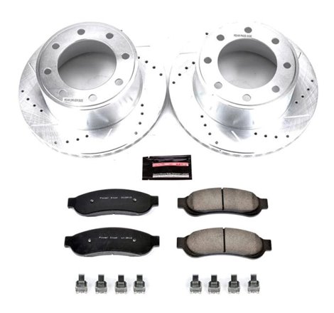 Power Stop 05-07 Ford F-250 Super Duty Rear Z23 Evolution Sport Brake Kit