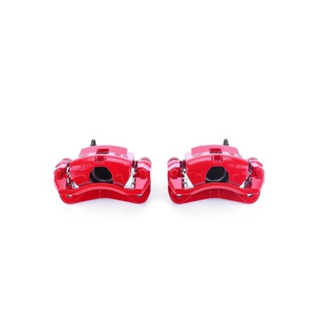 Power Stop 03-05 Kia Rio Front Red Calipers w/Brackets - Pair