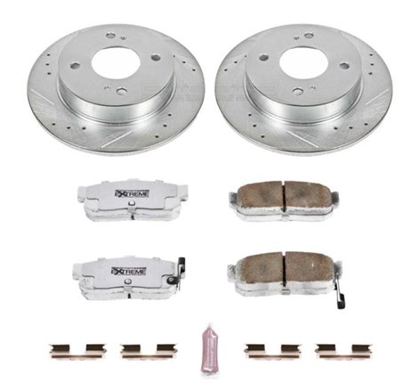 Power Stop 91-96 Infiniti G20 Rear Z26 Street Warrior Brake Kit