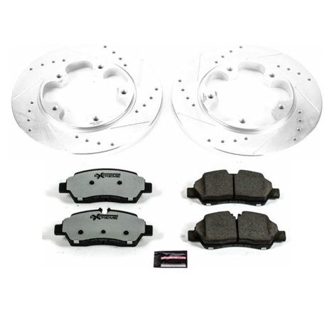 Power Stop 15-19 Ford Transit-150 Rear Z36 Truck & Tow Brake Kit