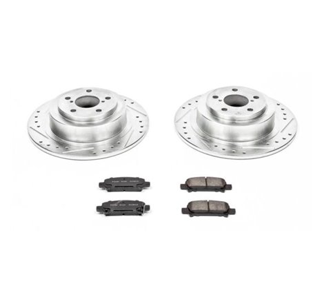 Power Stop 03-06 Subaru Baja Rear Z23 Evolution Sport Brake Kit