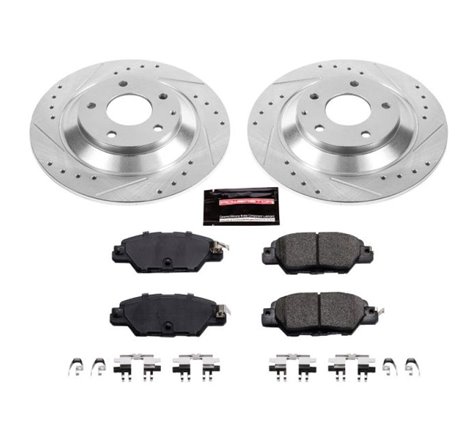 Power Stop 16-18 Mazda CX-5 Rear Z23 Evolution Sport Brake Kit