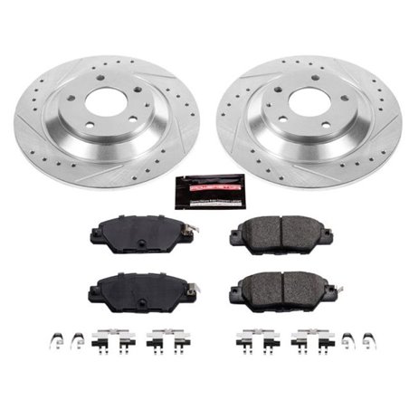 Power Stop 16-18 Mazda CX-5 Rear Z23 Evolution Sport Brake Kit