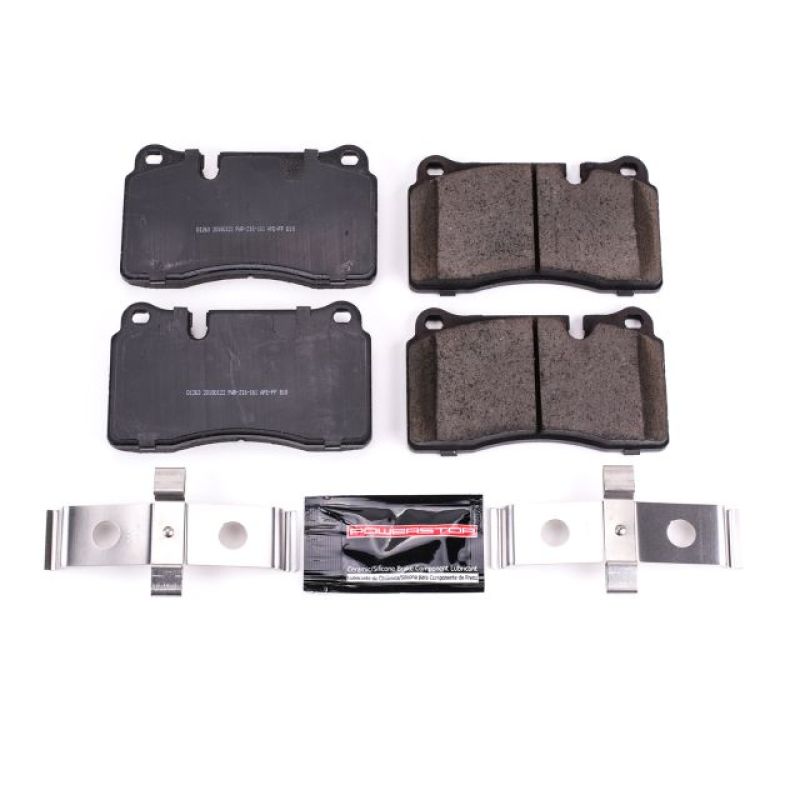 Power Stop 06-09 Land Rover Range Rover Front Z23 Evolution Sport Brake Pads w/Hardware