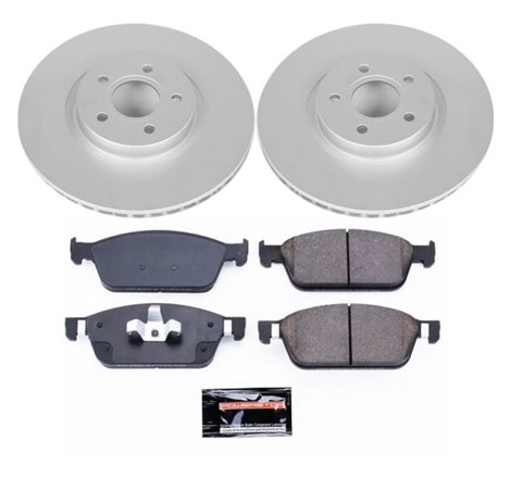 Power Stop 17-18 Ford Escape Front Z23 Evolution Sport Coated Brake Kit