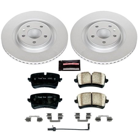 Power Stop 14-18 Audi A6 Rear Z23 Evolution Sport Coated Brake Kit