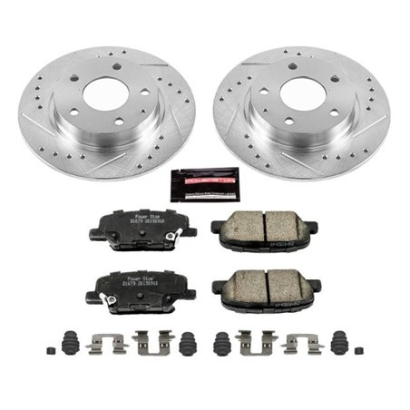 Power Stop 14-16 Mazda 3 Rear Z23 Evolution Sport Brake Kit