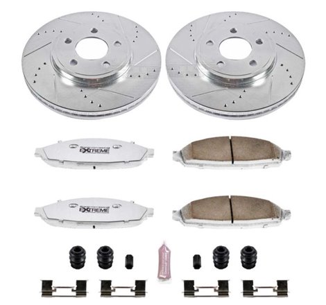 Power Stop 03-11 Ford Crown Victoria Front Z26 Street Warrior Brake Kit