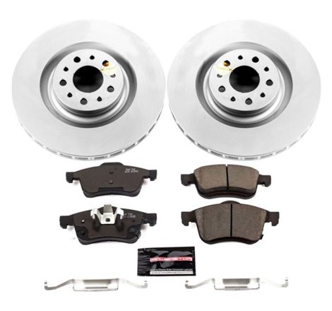 Power Stop 14-19 Fiat 500L Front Z23 Evolution Sport Coated Brake Kit