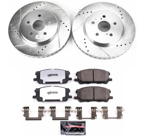 Power Stop 04-06 Lexus RX330 Front Z36 Truck & Tow Brake Kit