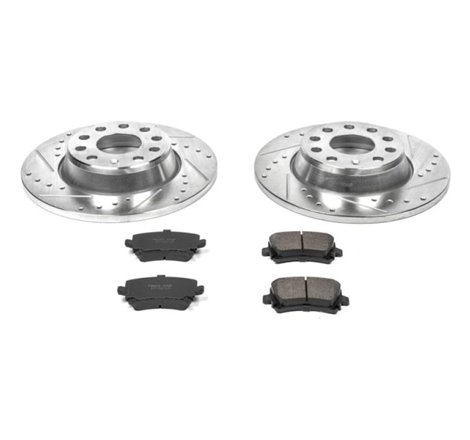 Power Stop 06-09 Audi A3 Rear Z23 Evolution Sport Brake Kit