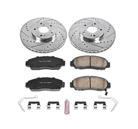 Power Stop 11-14 Acura TSX Front Z23 Evolution Sport Brake Kit