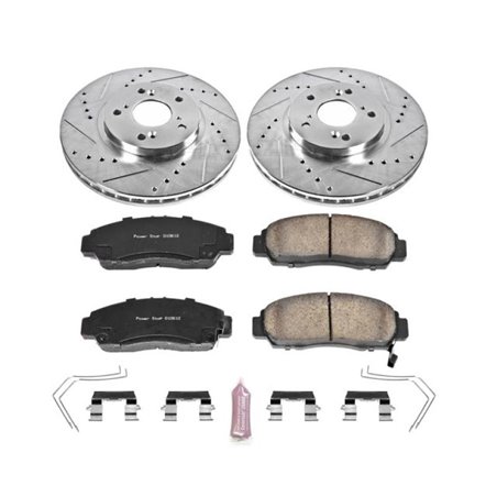 Power Stop 11-14 Acura TSX Front Z23 Evolution Sport Brake Kit