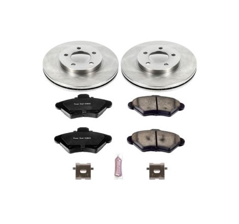 Power Stop 93-97 Ford Thunderbird Front Autospecialty Brake Kit