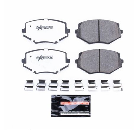 Power Stop 94-97 Mazda Miata Front Z26 Extreme Street Brake Pads w/Hardware