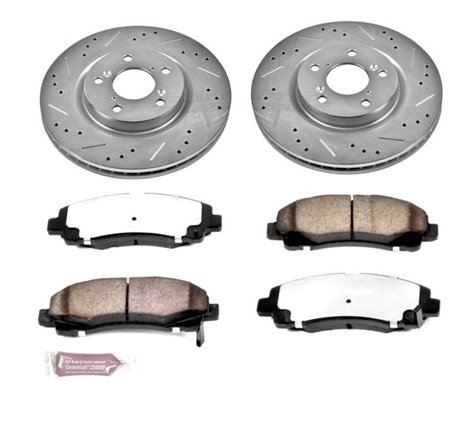 Power Stop 09-14 Acura TL Front Z36 Truck & Tow Brake Kit