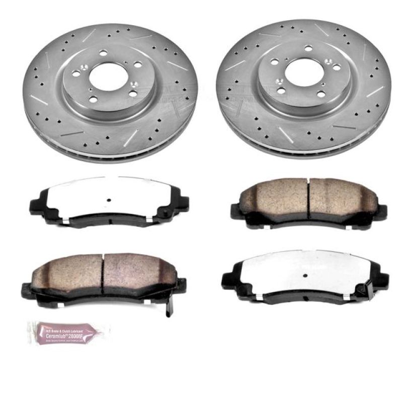 Power Stop 09-14 Acura TL Front Z36 Truck & Tow Brake Kit