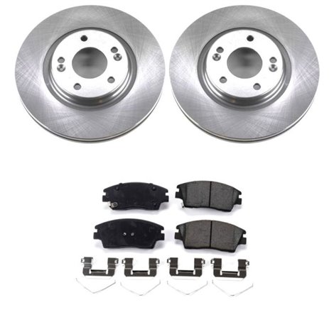 Power Stop 17-19 Hyundai Elantra Front Autospecialty Brake Kit