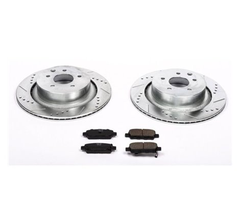 Power Stop 07-08 Infiniti G35 Rear Z23 Evolution Sport Brake Kit